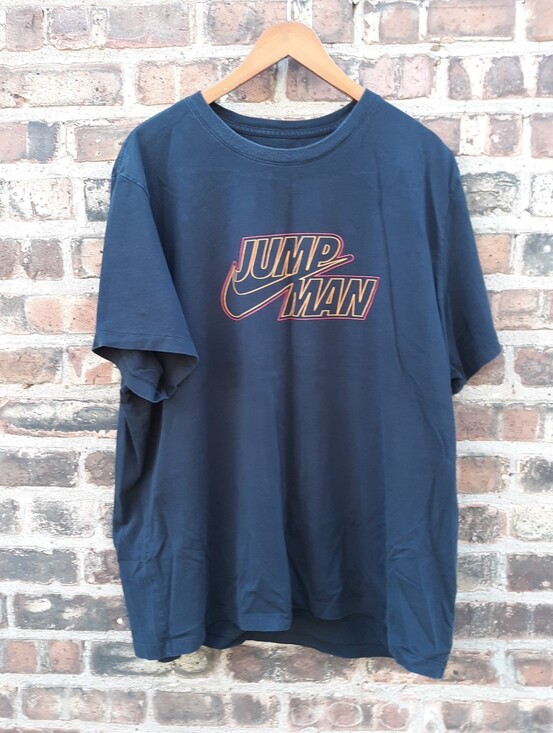 Jordan Other - Nike Jordan Jumpman T Shirt Mens 3XL Black Red Yellow Neon Graphic Short Sleeve